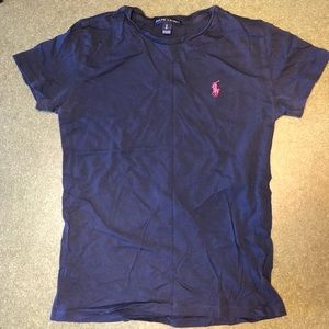Navy Ralph Lauren Tee Shirt